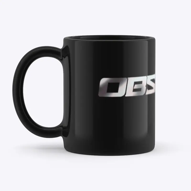 Black Obsidian Mug